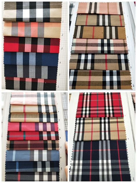 real burberry fabric.